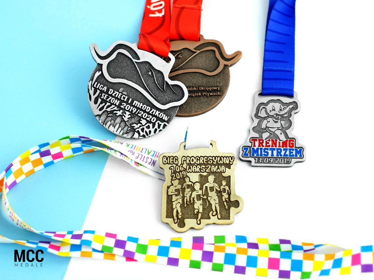 Medale sportowe dla dzieci - kilka przykładów medali na zawody dla najmłodszych